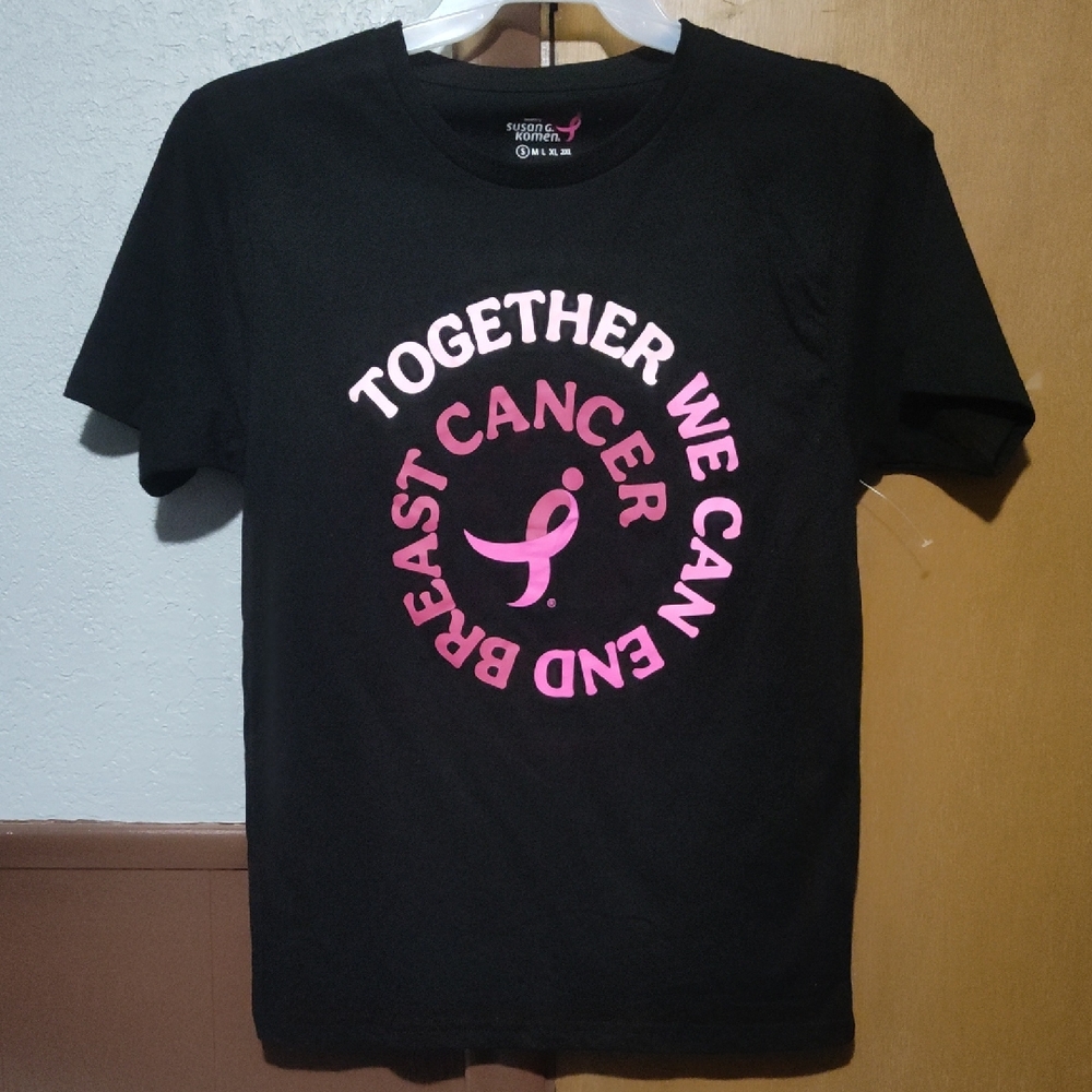 Black Breast Cancer Awareness T-Shirt